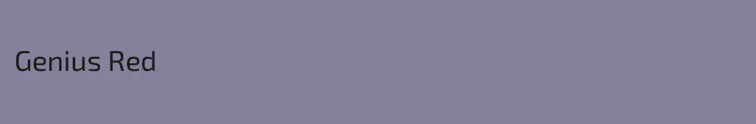 Genius Red